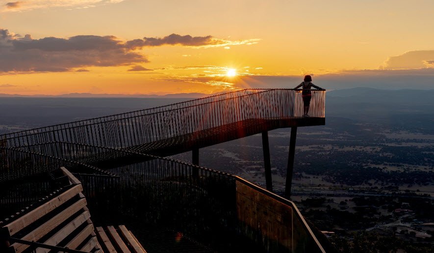 Mirador del Castillo de Herce, Spain